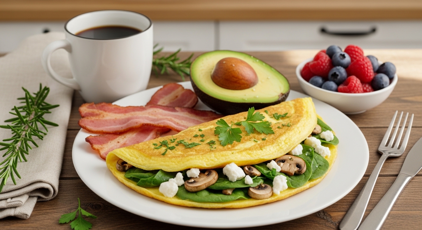 Café da Manhã Low Carb Rápido: Comece o Dia com Energia e Sem Culpa!