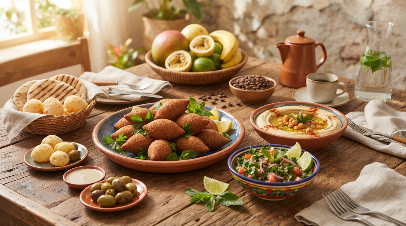 Culinária Árabe no Brasil: Por que Ela é Mais Brasileira do que Parece (e Como Começar a Cozinhá-la)