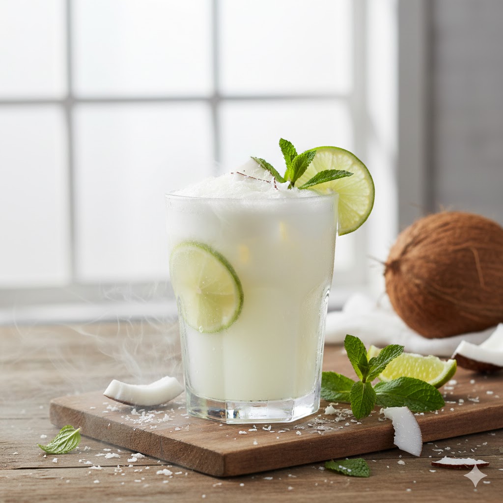 Névoa Cítrica de Limão e Coco