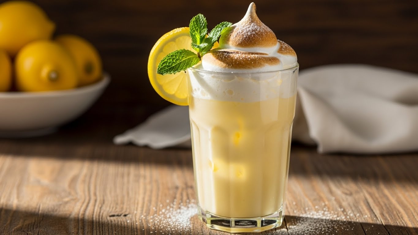 Suspiro Gelado de Limão Siciliano