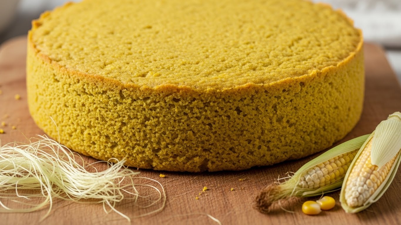 Bolo de Milho Verde (Feito com a Espiga)