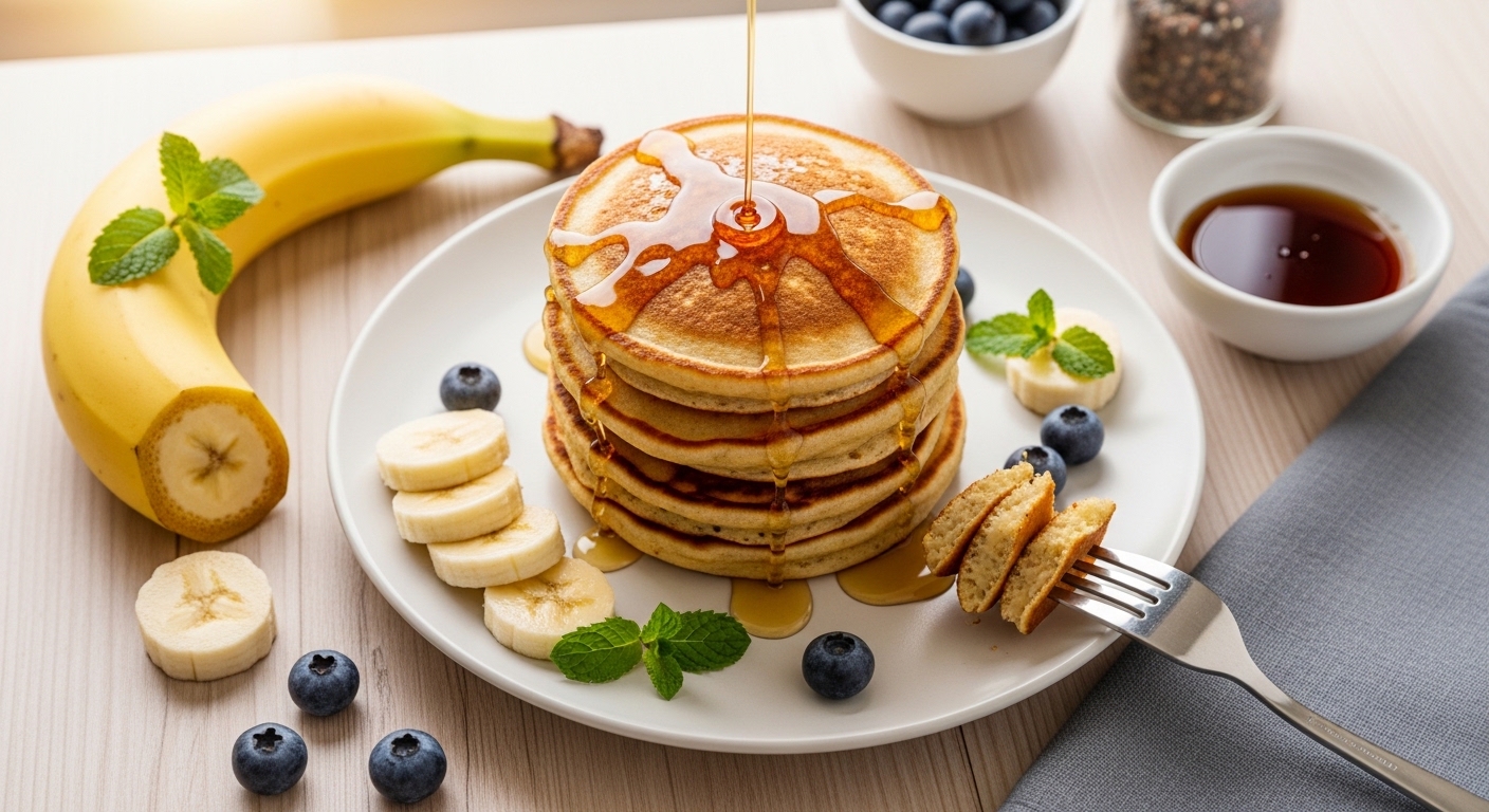 Panqueca de Banana e Ovo Fit: A Receita Rápida e Saudável para o Seu Dia