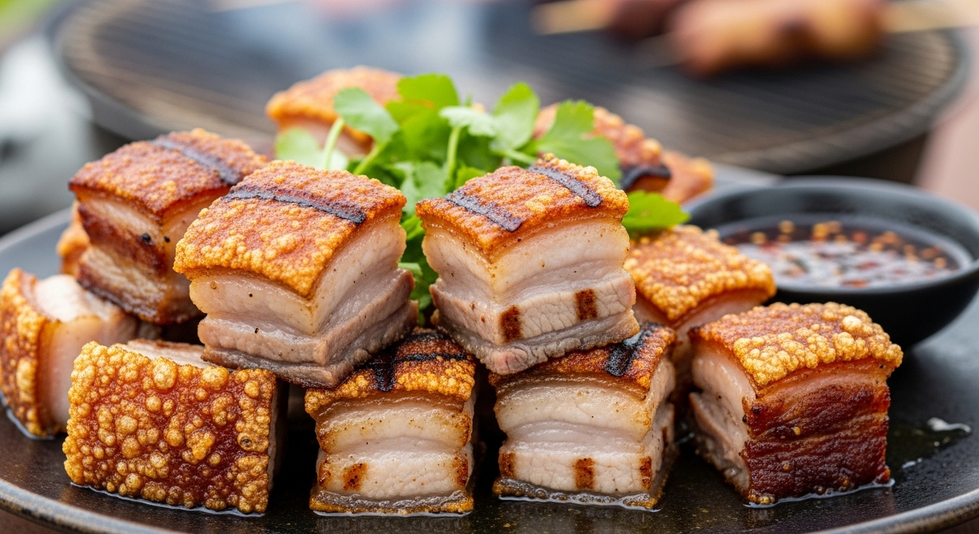 Panceta Crocante (Pururuca na Brasa)