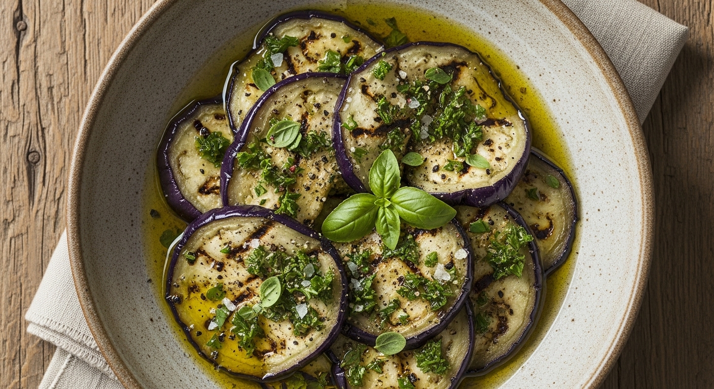 Jiló no Azeite e Ervas