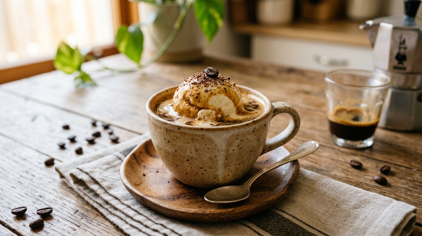 Affogato de Café Cremoso: A Sobremesa Italiana que Você Pode Fazer em Casa