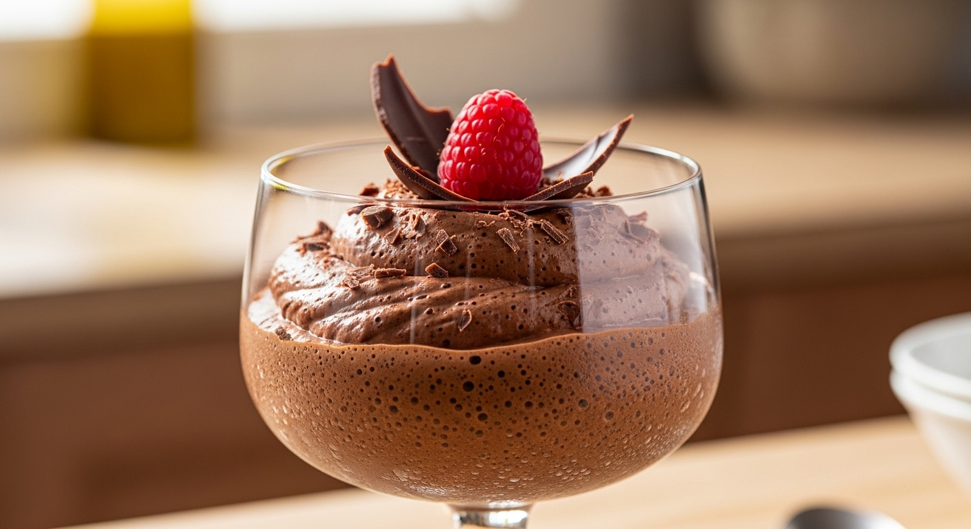 Mousse de Chocolate Cremosa: Receita Sobremesa Tradicional Aerada