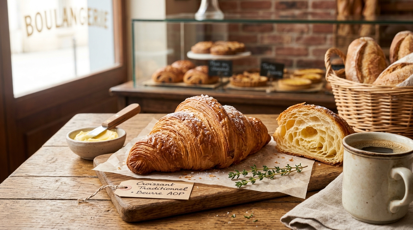 Croissant Francês Folhado: Receita Tradicional Crocante e Amanteigada