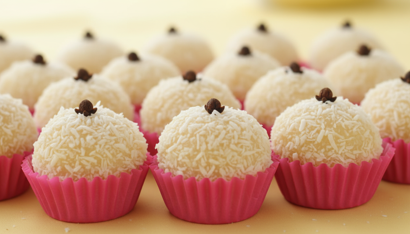 Beijinho de Coco Tradicional: O Clássico das Festas