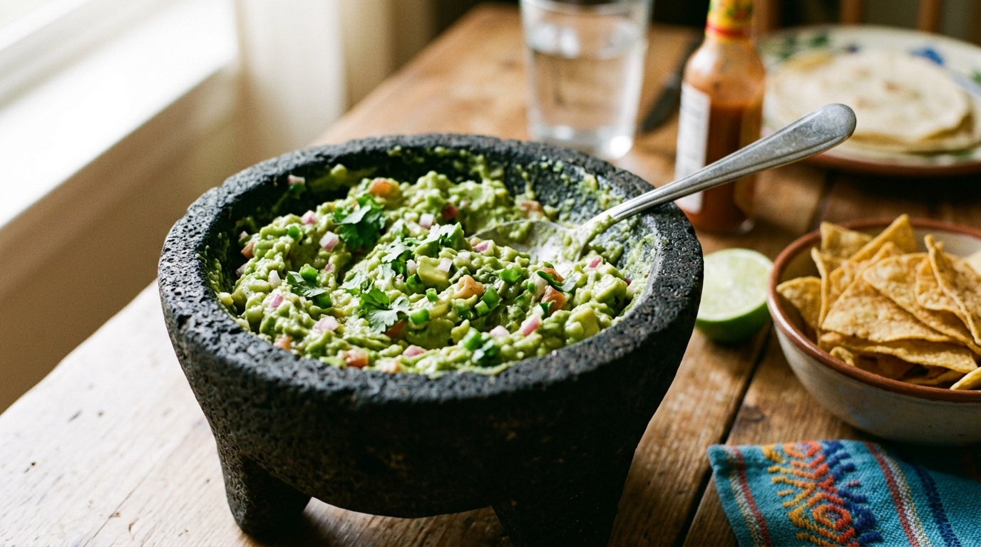 Guacamole Mexicano Cremoso: Receita Tradicional com Abacate