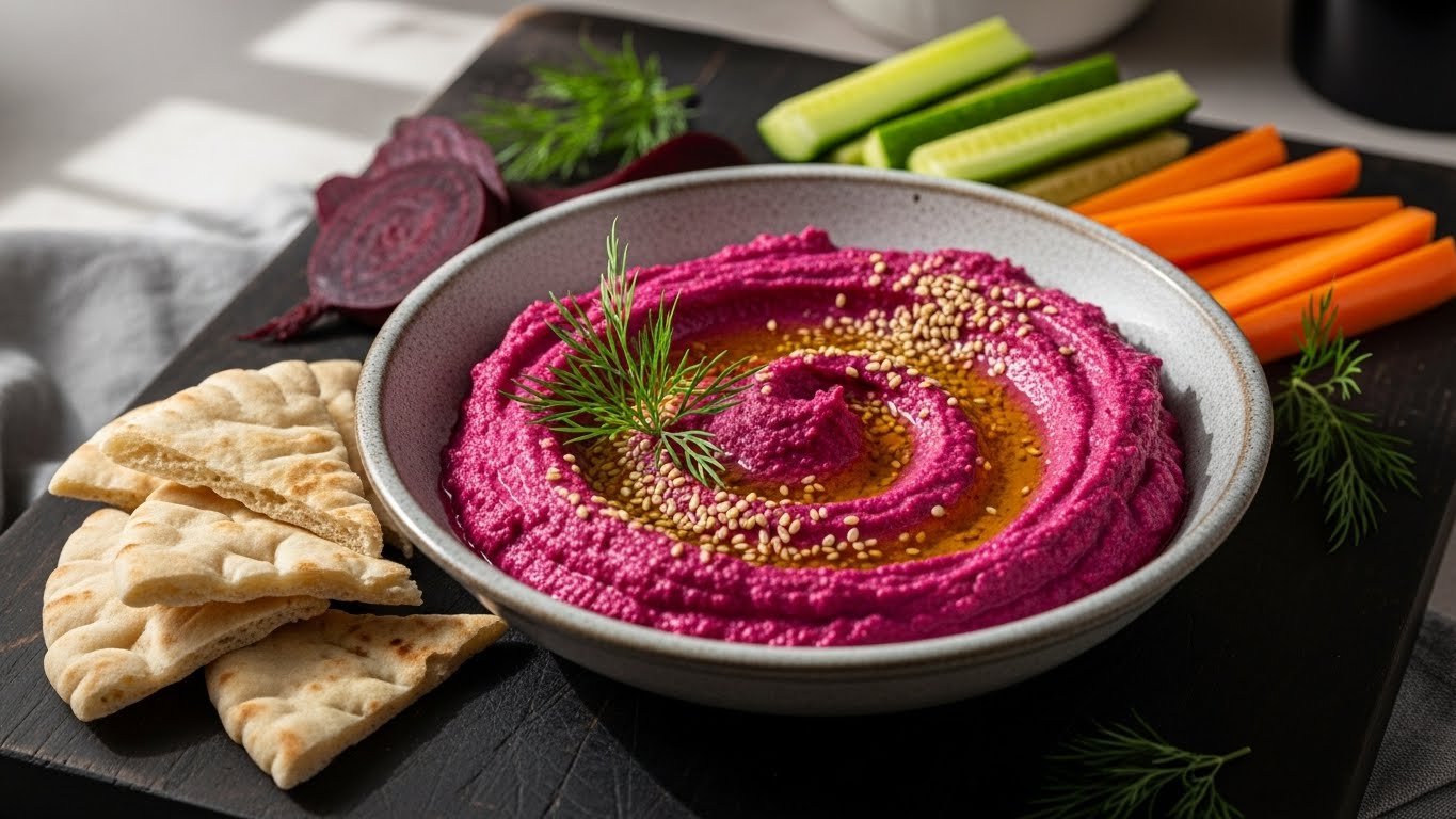 Homus de Beterraba