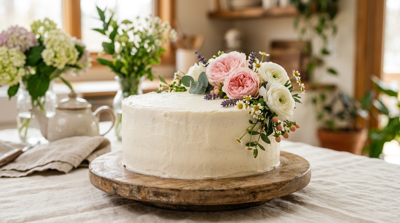 Bolo Floral para Dia das Mães: Receita Decorada Especial