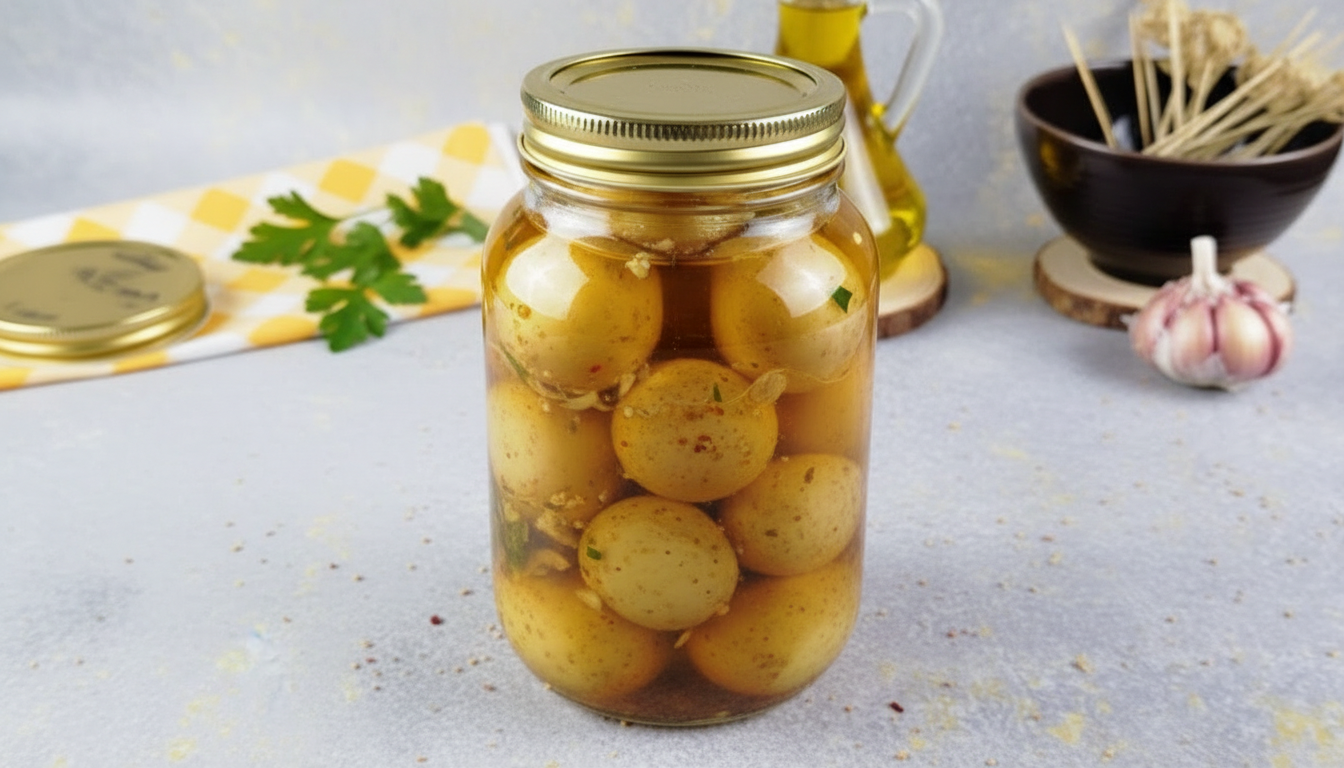 Batatinhas de Festa em Conserva