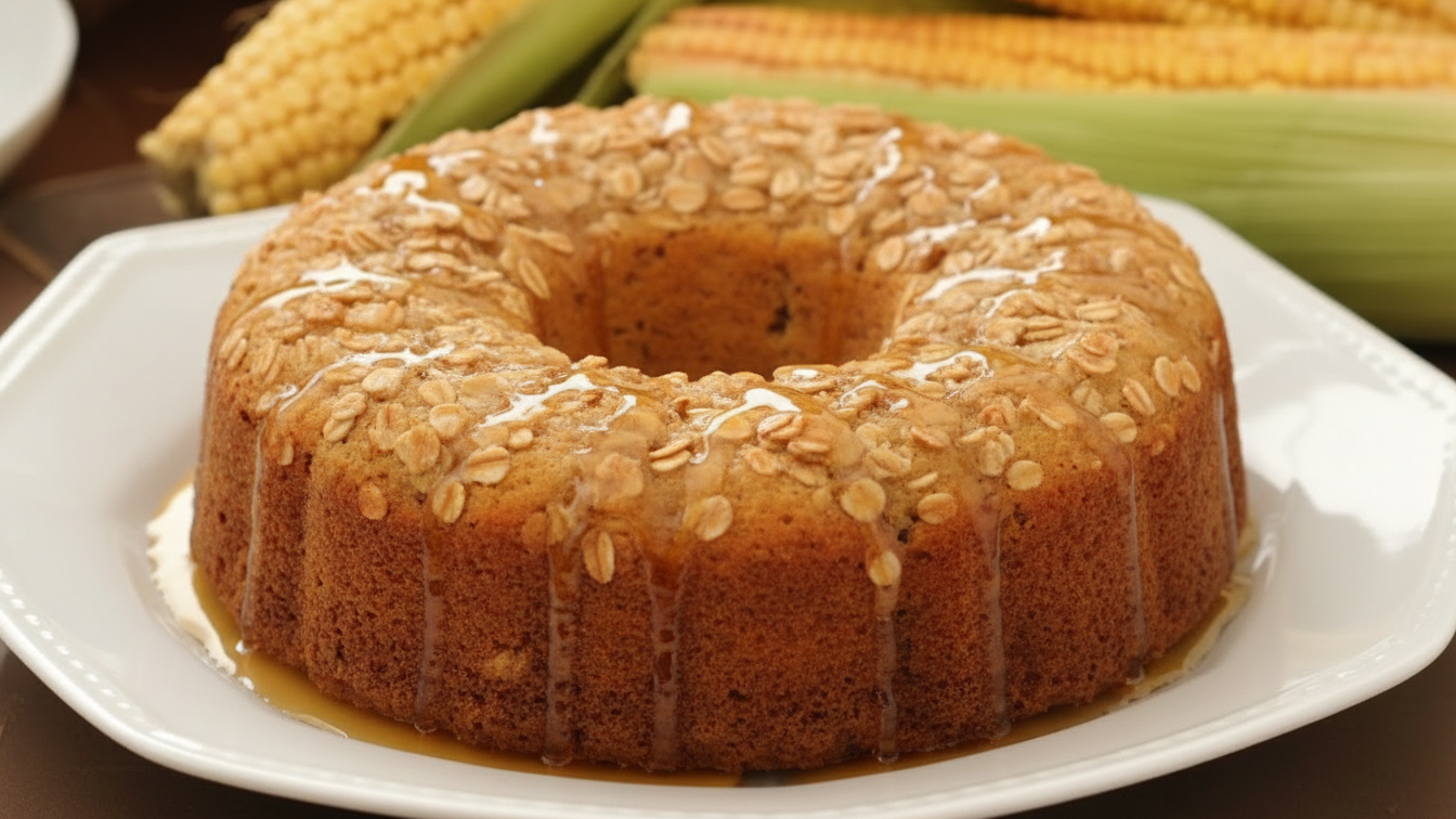 Bolo de Banana Fit com Aveia e Mel: Lanche Saudável e Sem Açúcar