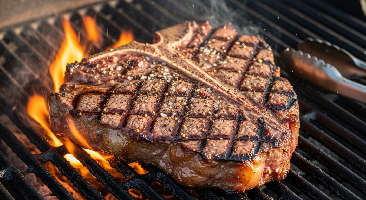 T-Bone Steak na Parrilla