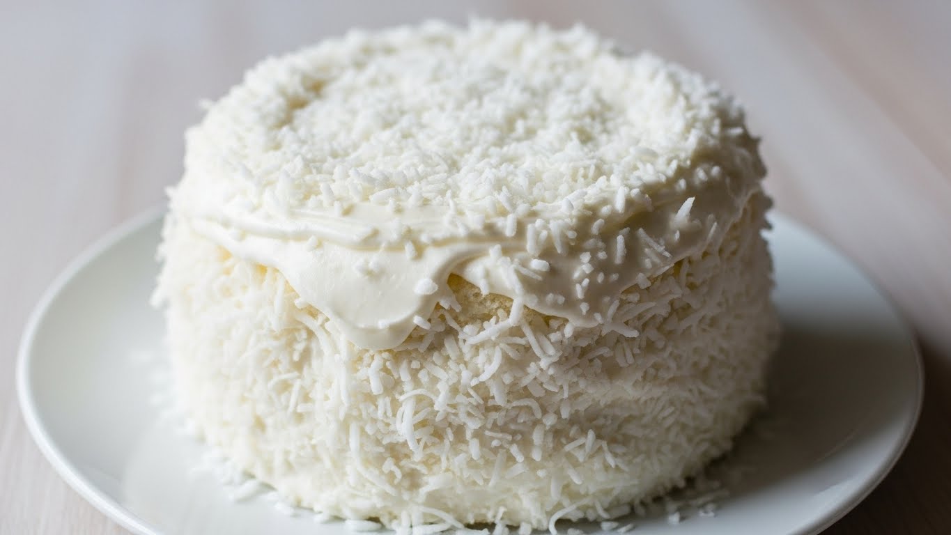 Bolo de Coco Gelado (Toalha Felpuda)
