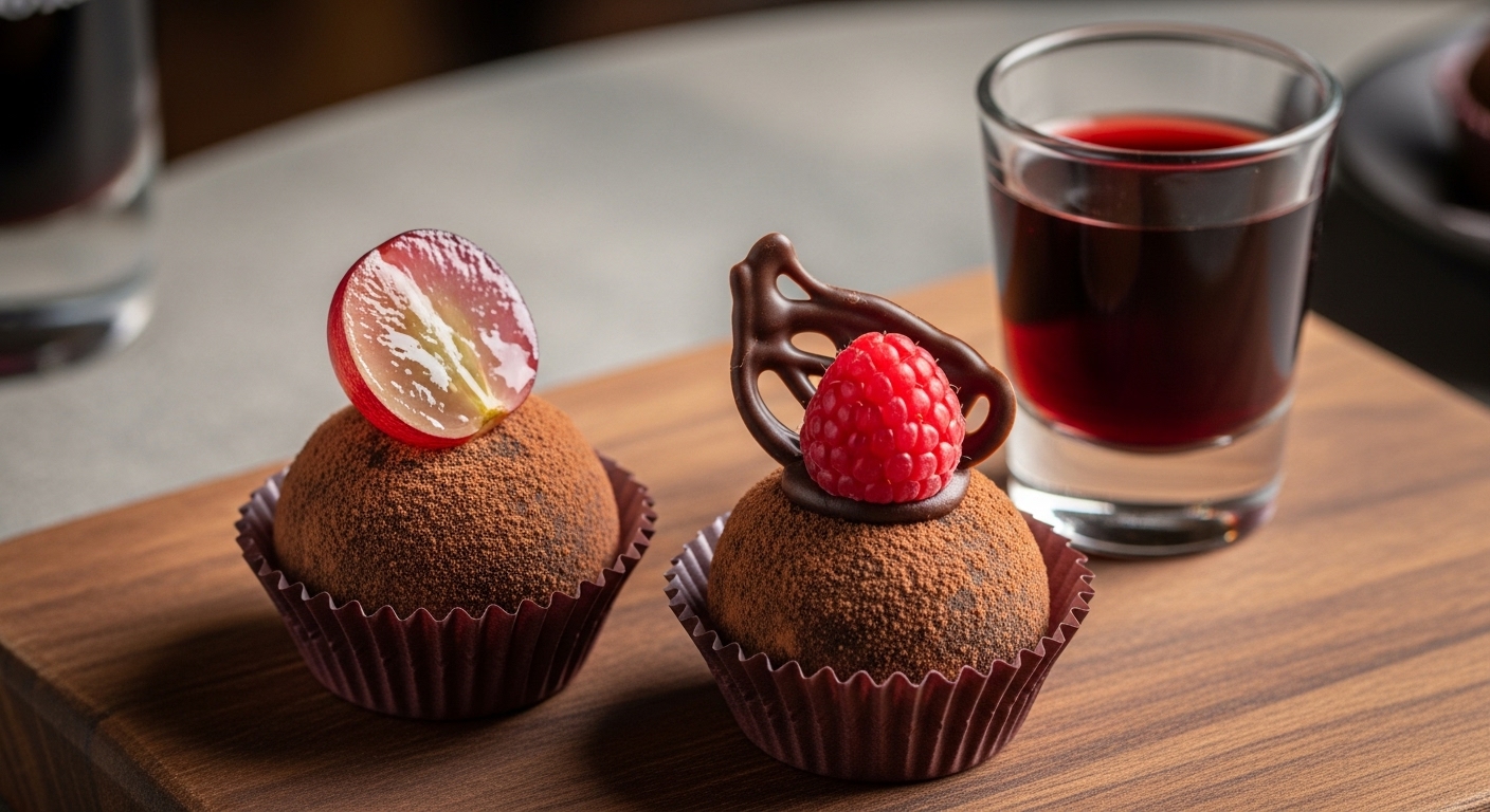 Brigadeiro Gourmet de Vinho do Porto