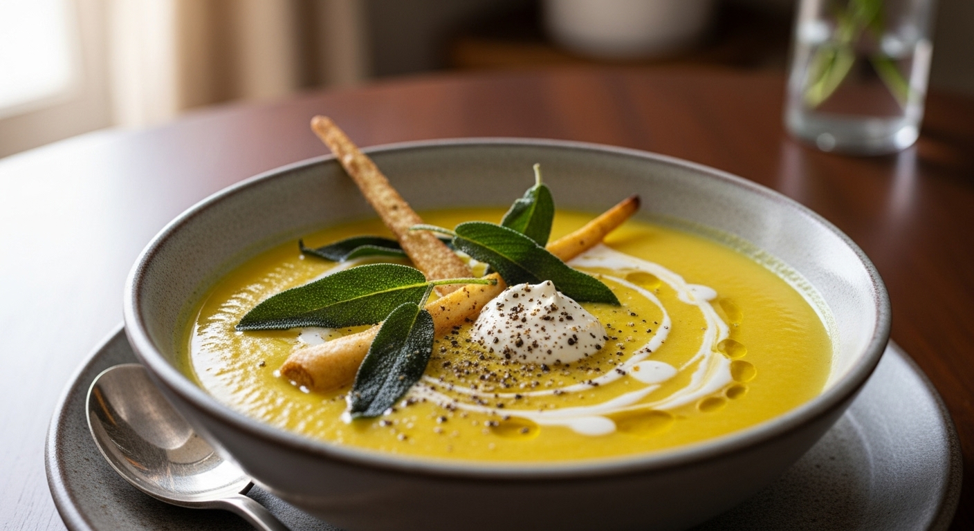 Sopa de Mandioquinha (Batata Baroa)