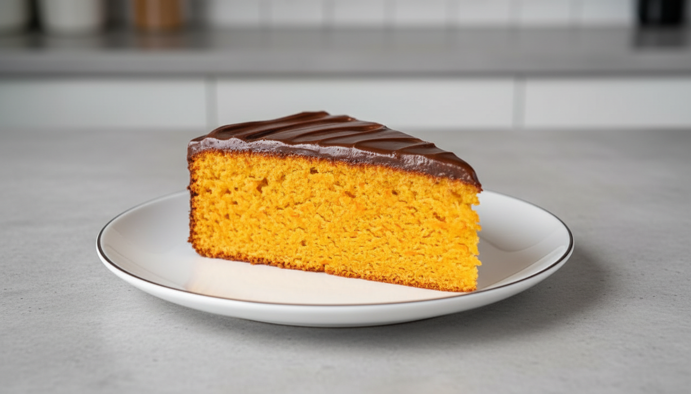 Bolo de Cenoura de Liquidificador Fofinho: O Segredo da Massa que Não Sola