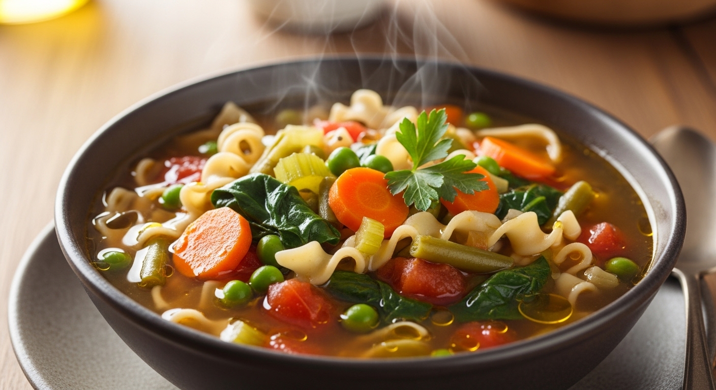Sopa de Legumes com Macarrão