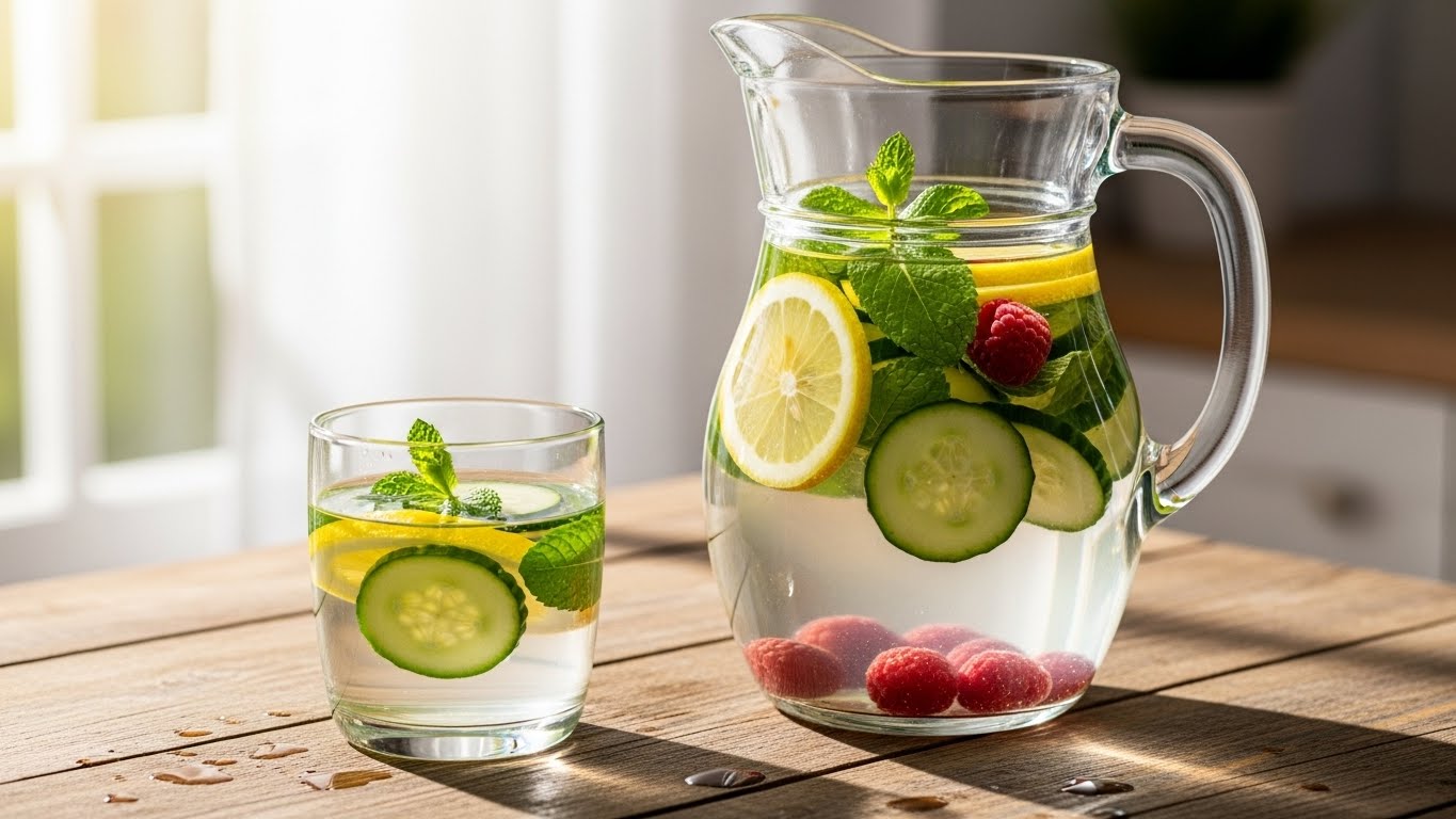 Água Aromatizada Detox