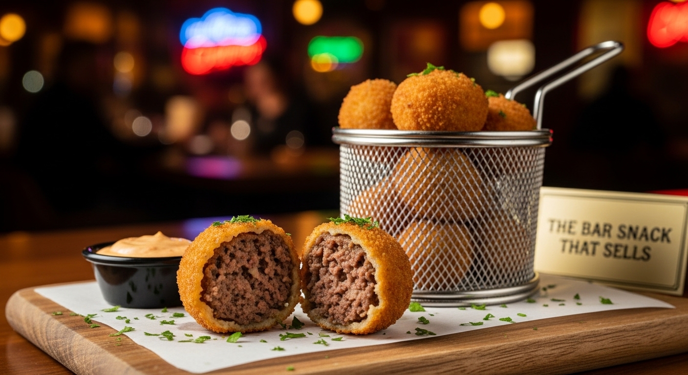 Croquete de Carne Moída: O Salgado de Boteco que Vende