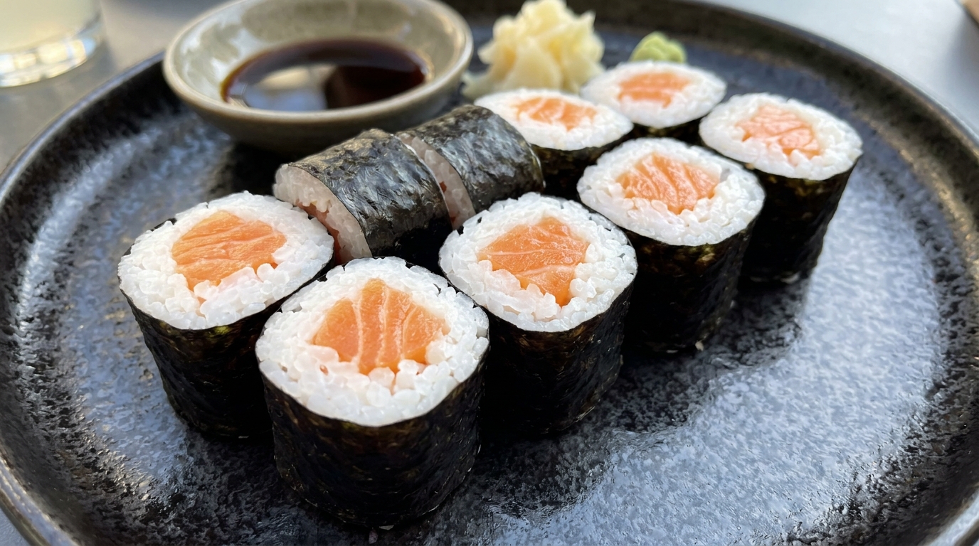 Sushi Salmão Maki: Receita Japonesa Tradicional Para Fazer em Casa
