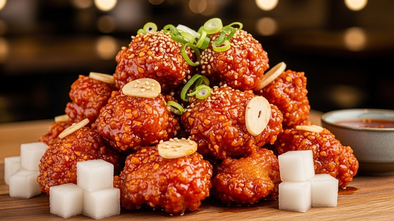 Frango Frito Coreano