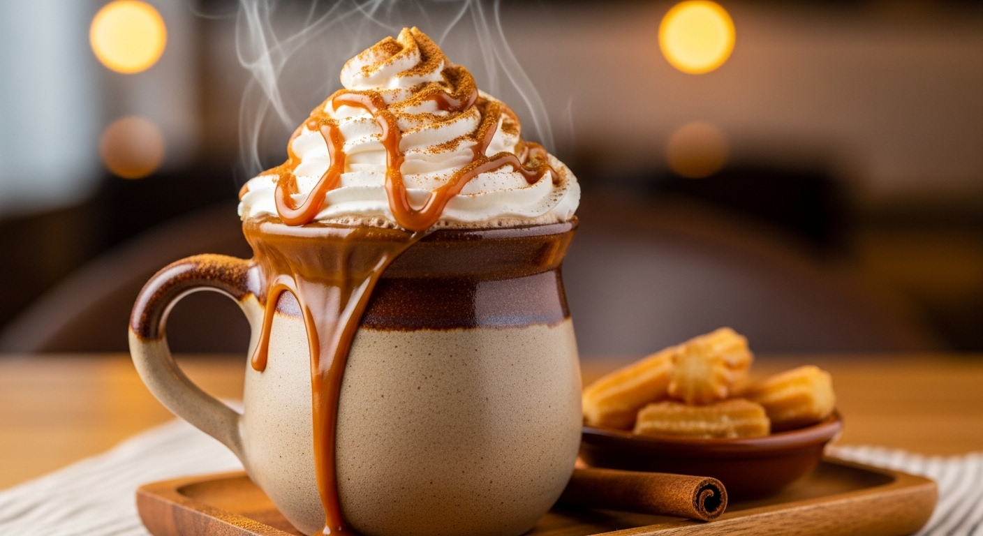 Chocolate Quente de Doce de Leite