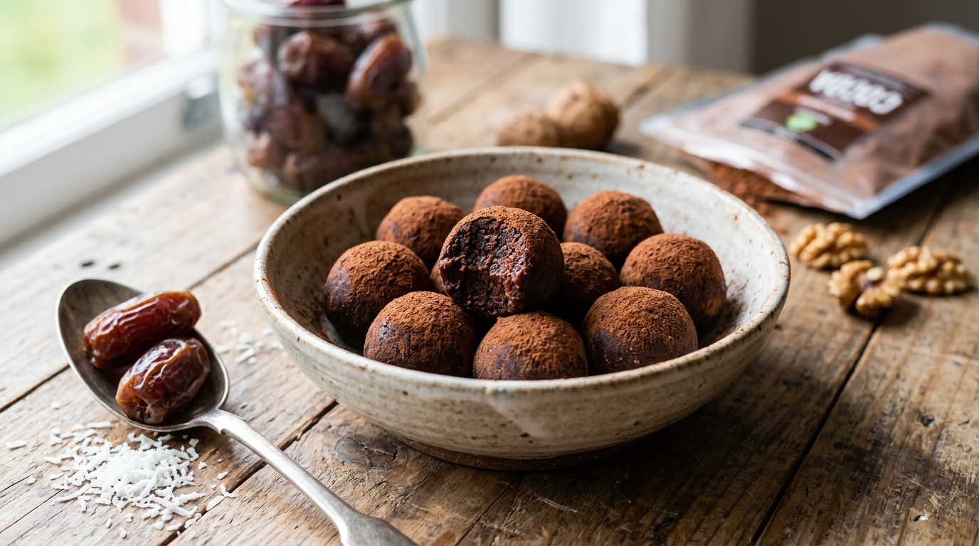 Brigadeiro Sem Açúcar Saudável: Receita Vegana com Tâmaras