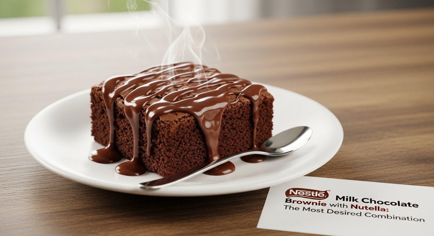Brownie de Ninho com Nutella: A Combinação Mais Desejada