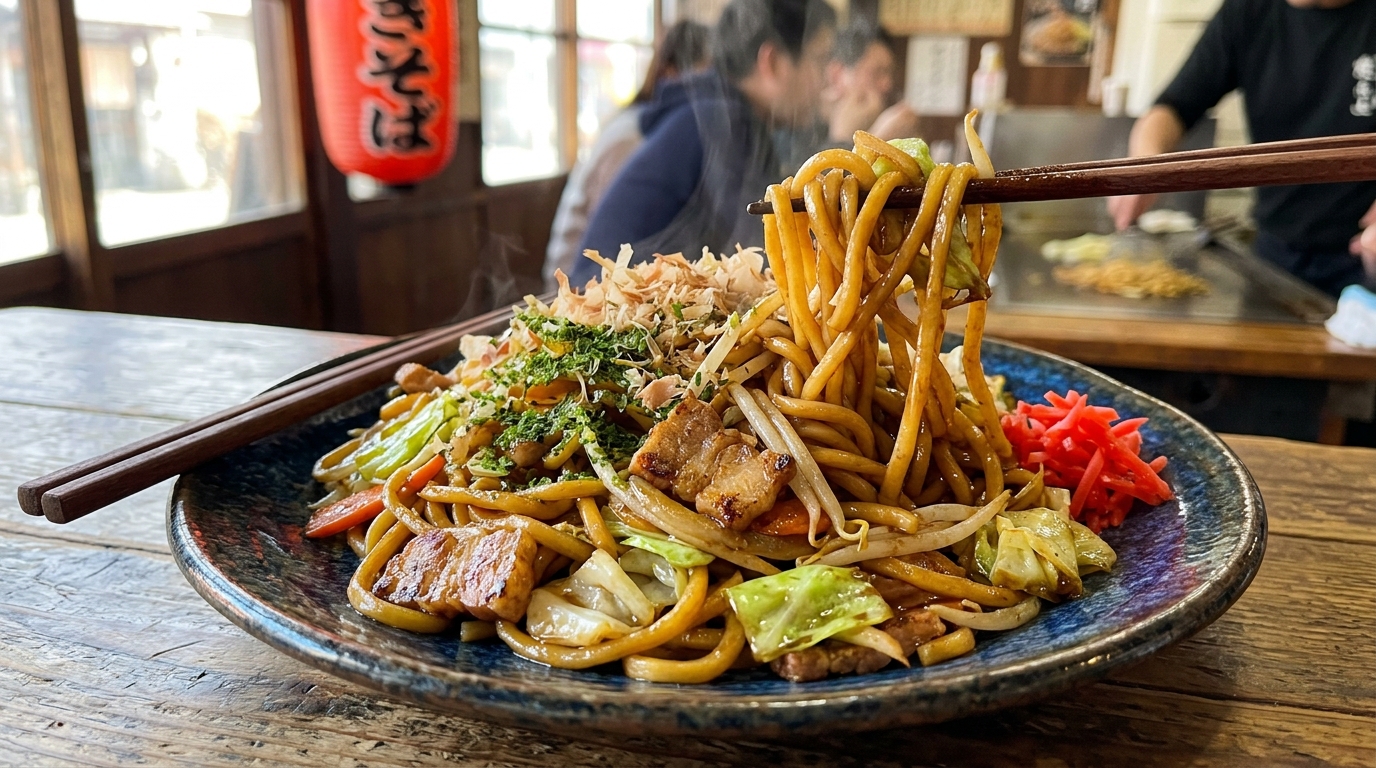 Yakisoba Japonês Tradicional: Receita Saborosa de Macarrão Salteado