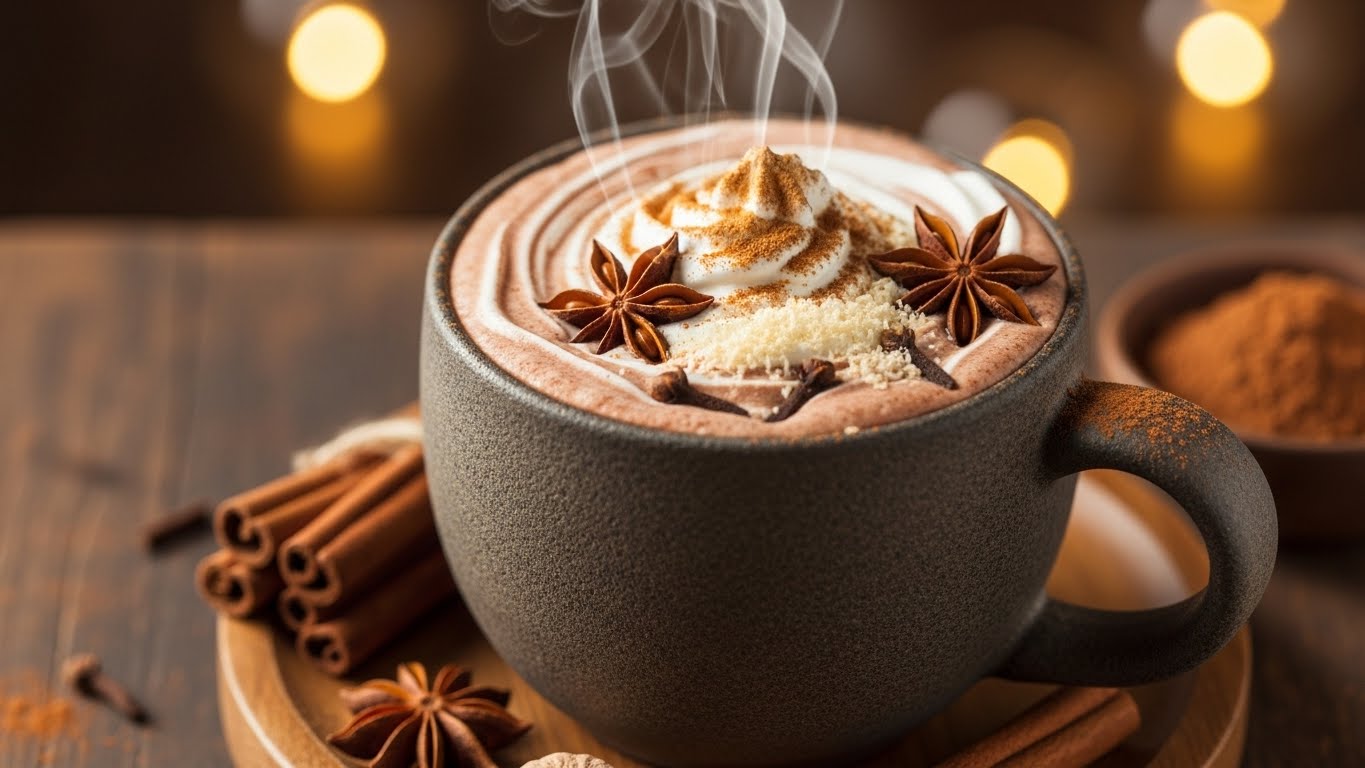 Chocolate Quente com Especiarias