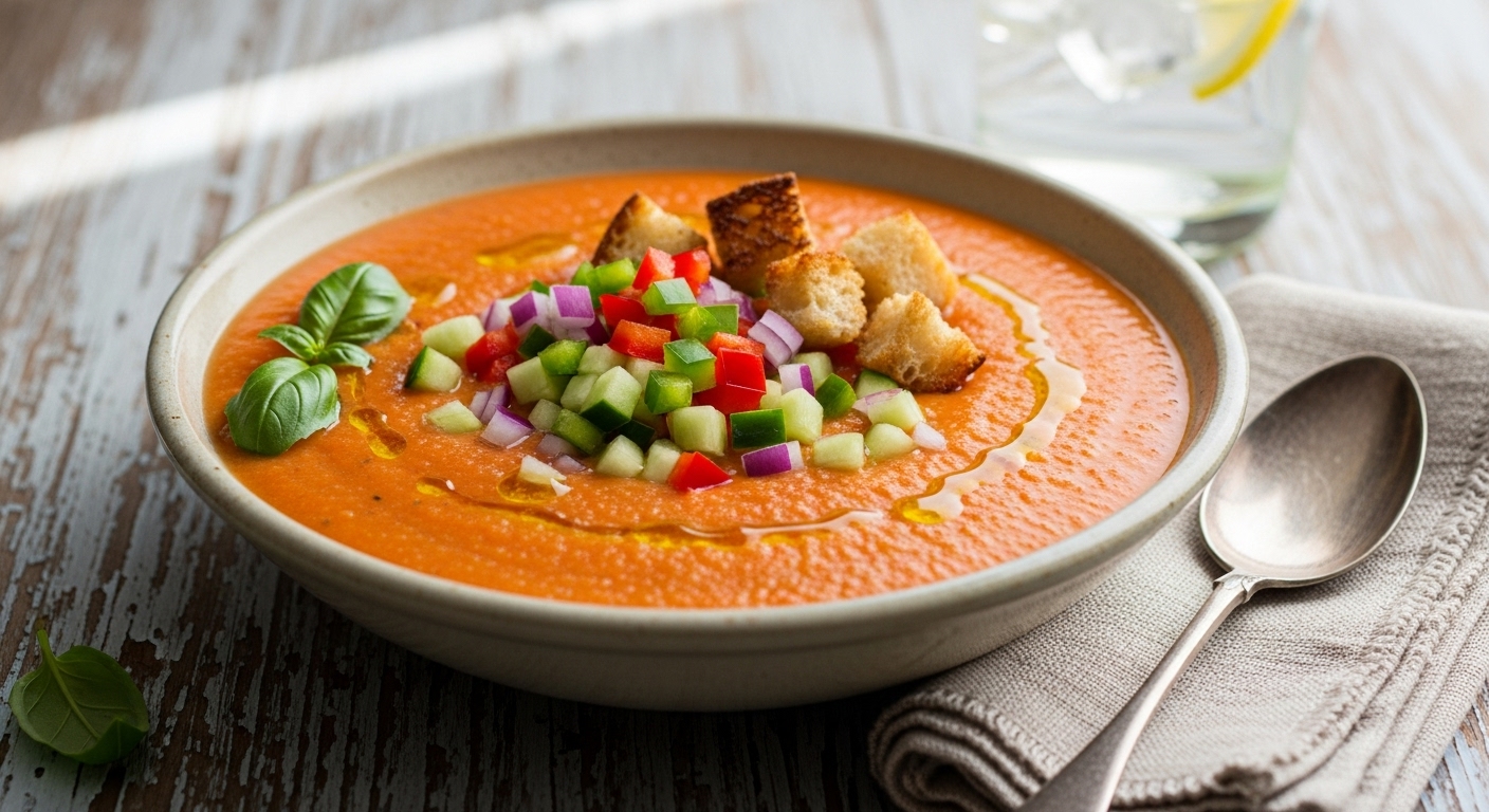 Gaspacho Andaluz (Sopa Fria)