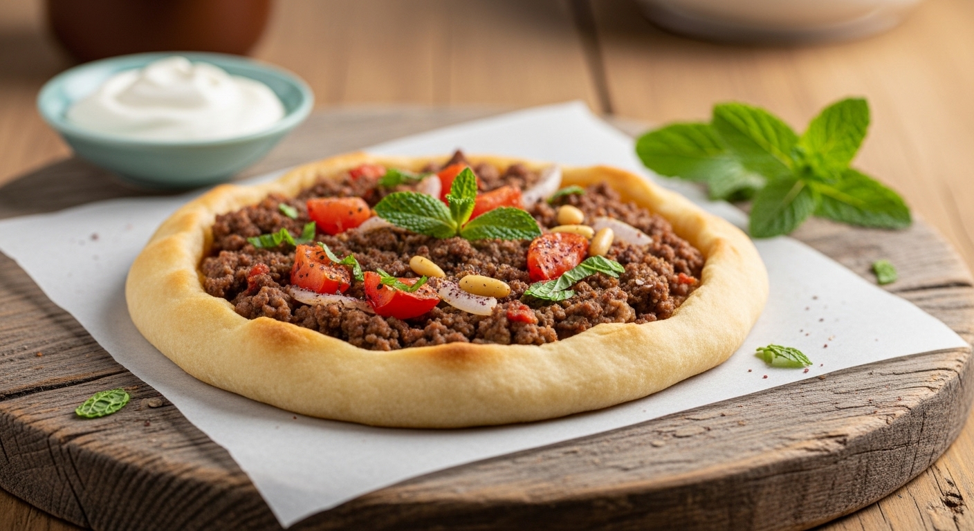 Esfiha Aberta de Carne (Estilo Árabe): Massa Leve e Recheio Suculento