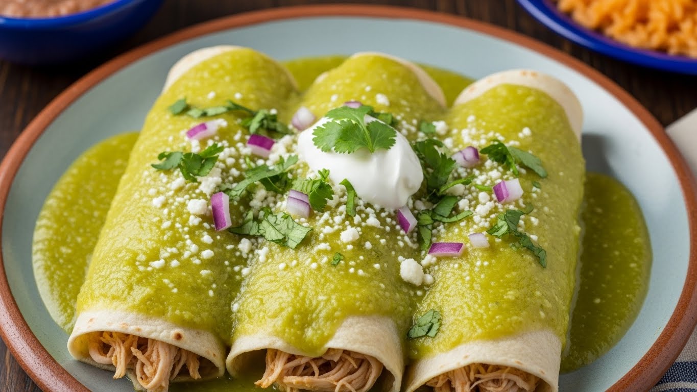 Enchiladas Verdes