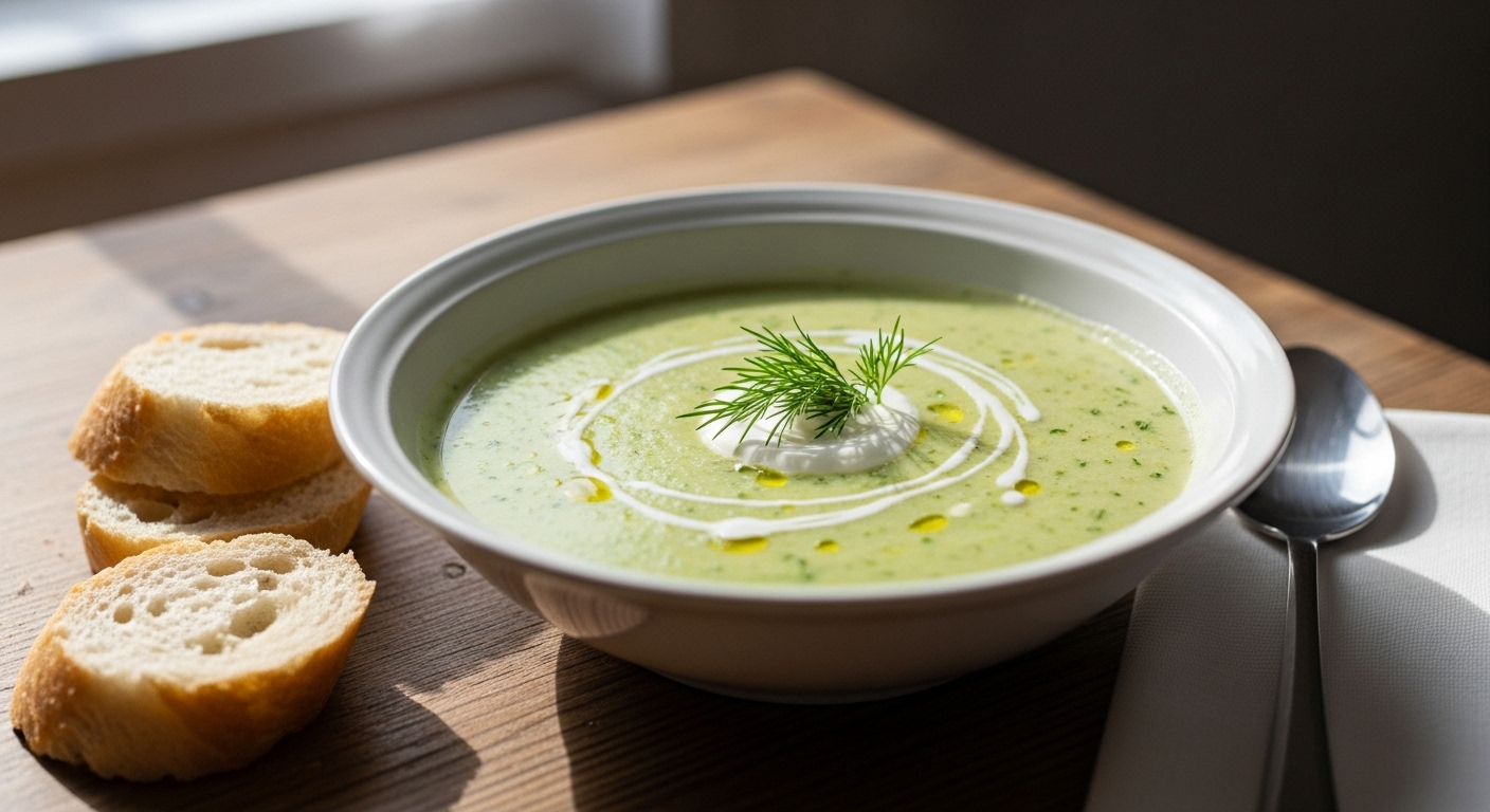 Creme de Abobrinha Leve