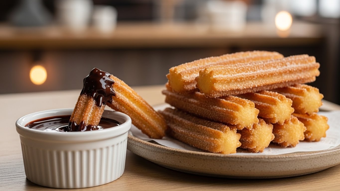 Churros con Chocolate