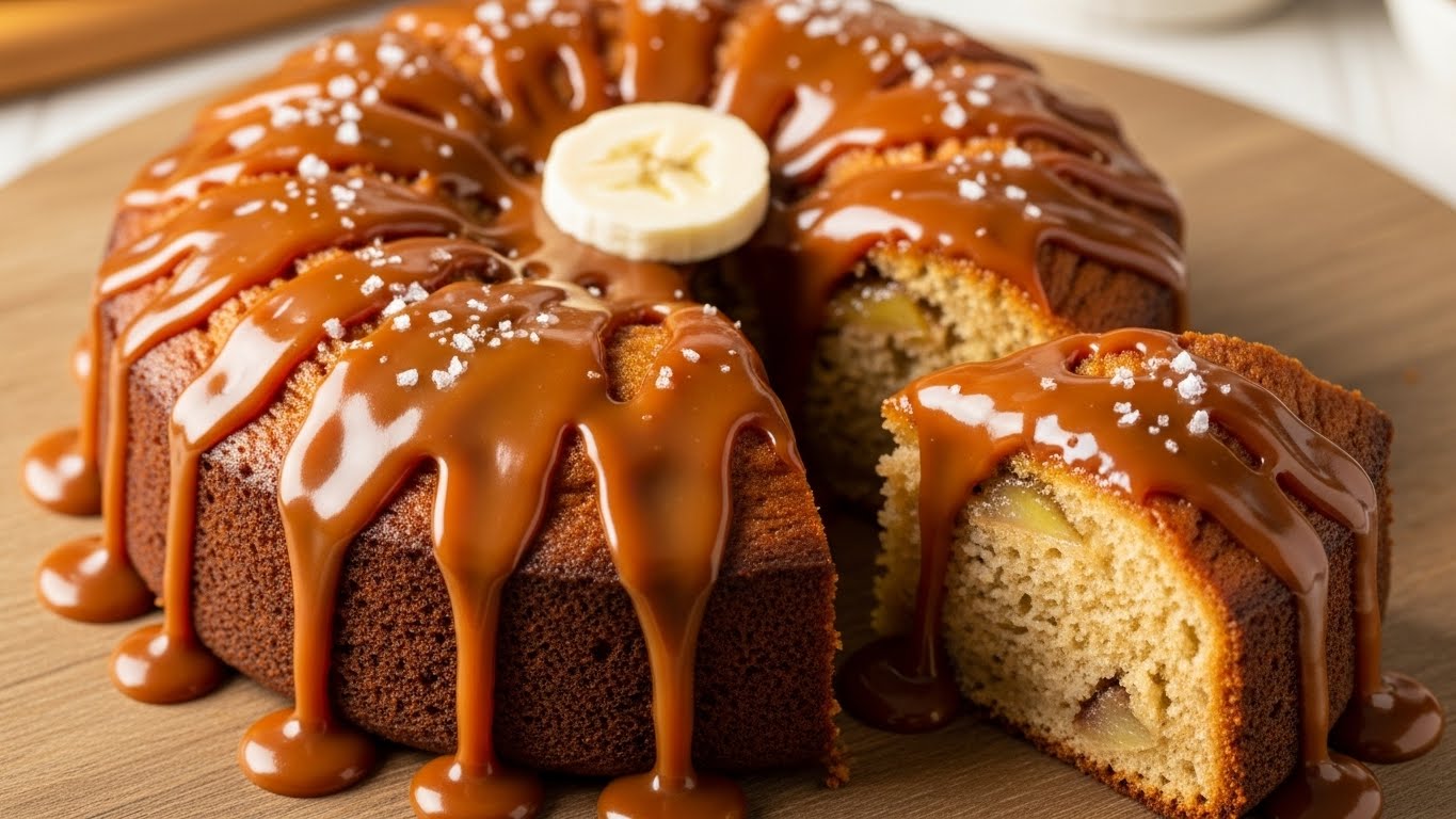 Bolo de Banana com Doce de Leite: A Combinação Perfeita que Derrete na Boca