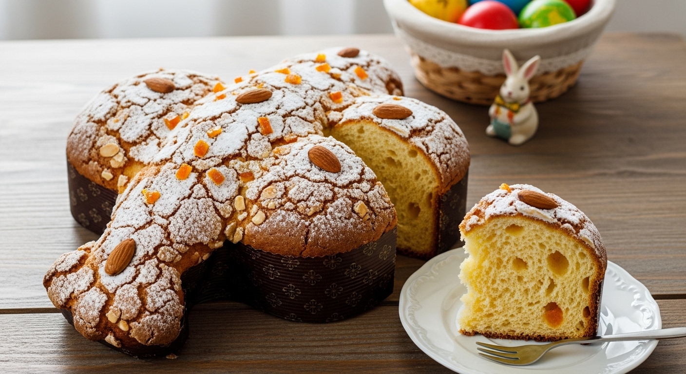 Colomba Pascal Caseira: Receita Tradicional Fofinha de Páscoa