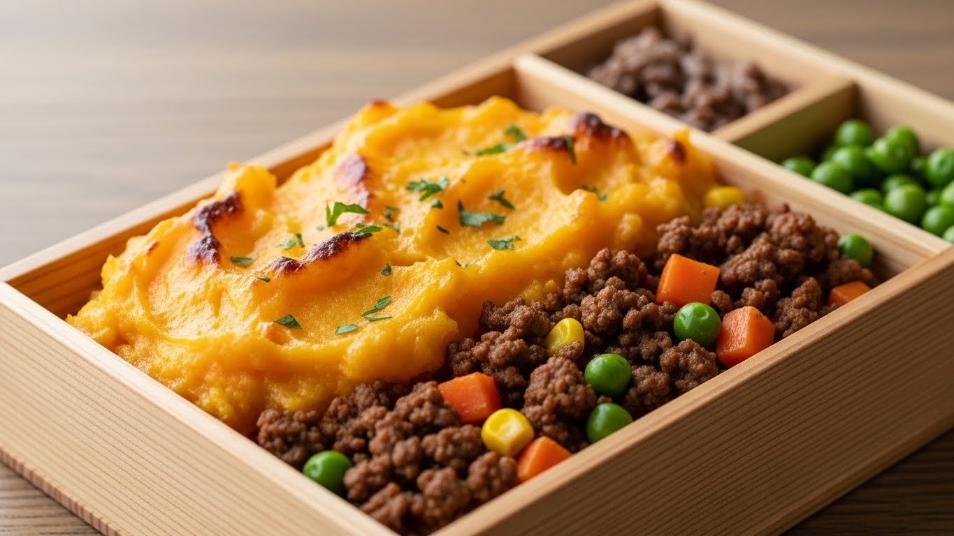 Escondidinho de Batata Doce com Carne Moída