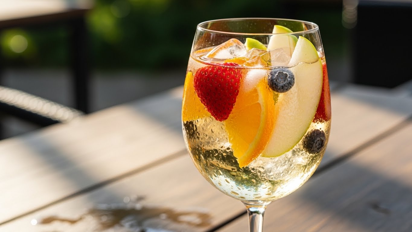 Clericot de Vinho Branco e Frutas