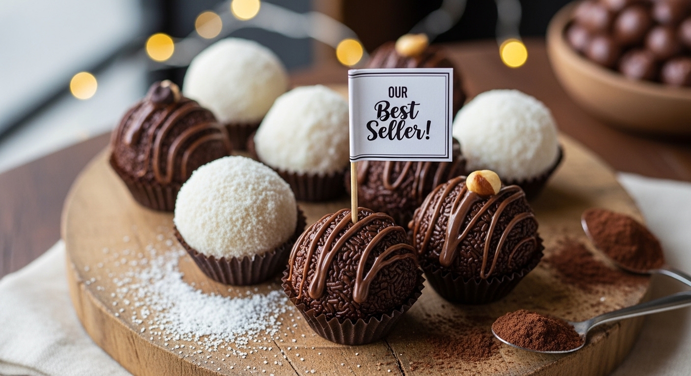 Brigadeiro Gourmet de Ninho com Nutella: O Mais Vendido!