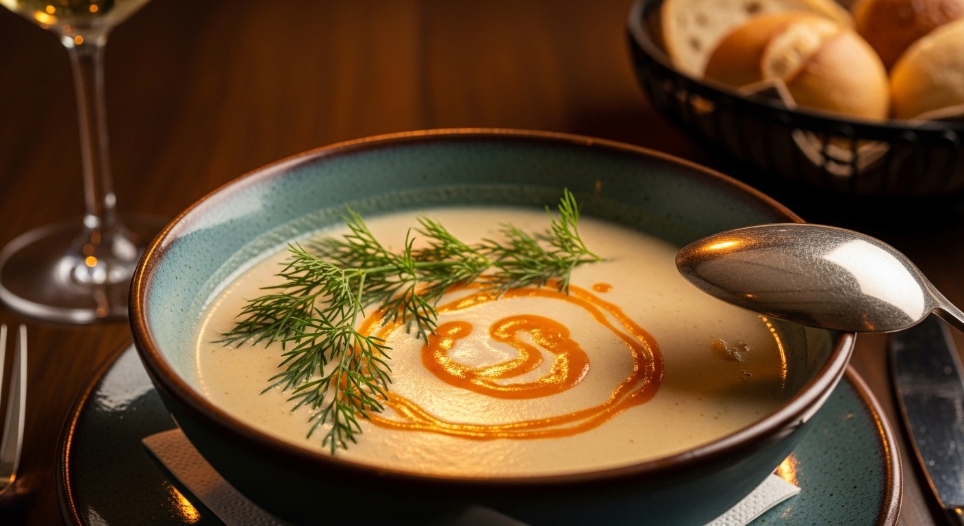 Sopa de Siri Cremosa