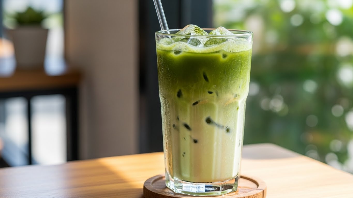 Matcha Latte Gelado