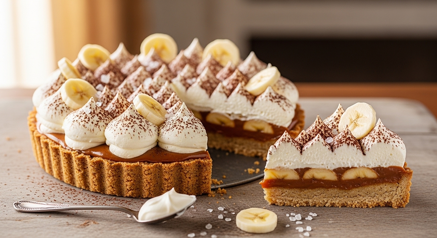 Banoffee Pie Gourmet com Flor de Sal