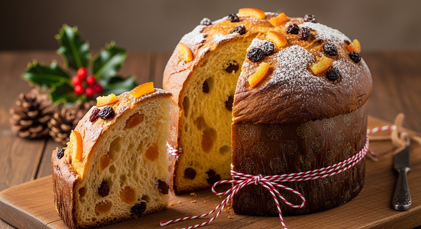 Panetone Caseiro de Natal: Receita Tradicional com Frutas Cristalizadas