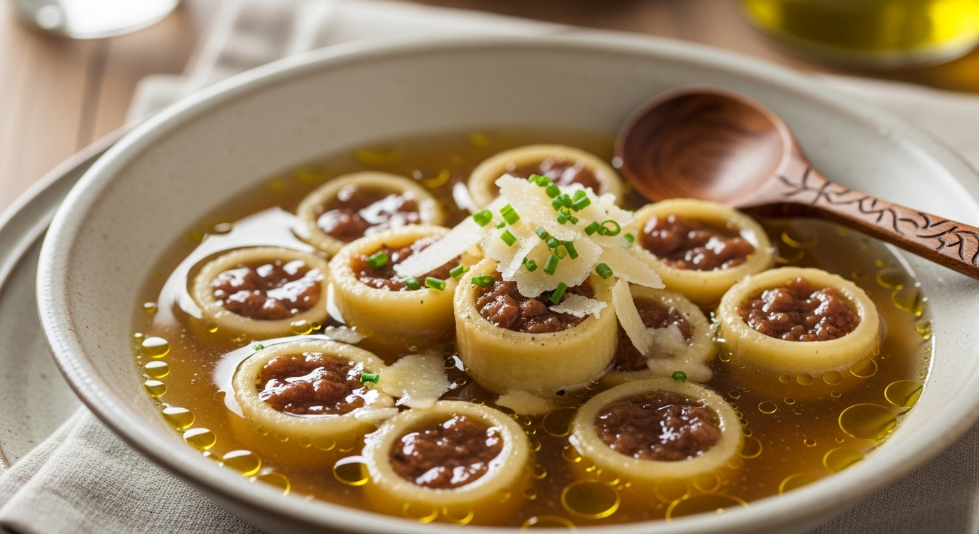 Sopa de Agnoline (Cappelletti)