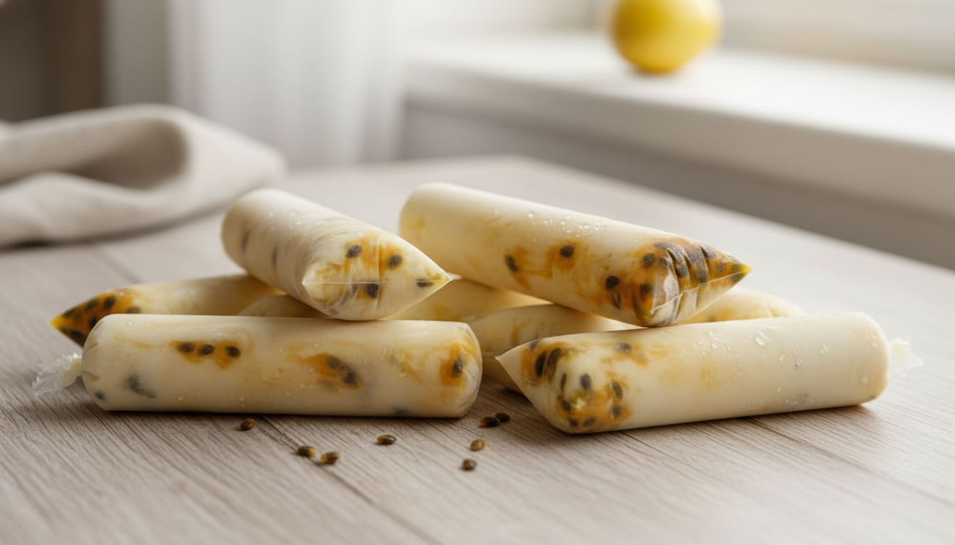 Geladinho Gourmet de Maracujá Cremoso: Refrescância e Alta Margem