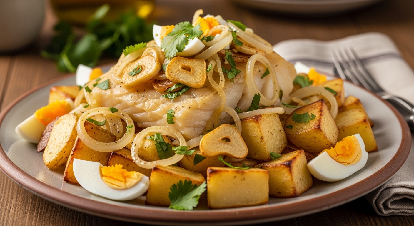 Bacalhau de Páscoa Tradicional: Receita Portuguesa com Batata