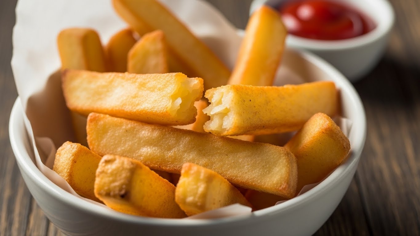 Batata Frita na Air Fryer – Crocante por fora, macia por dentro